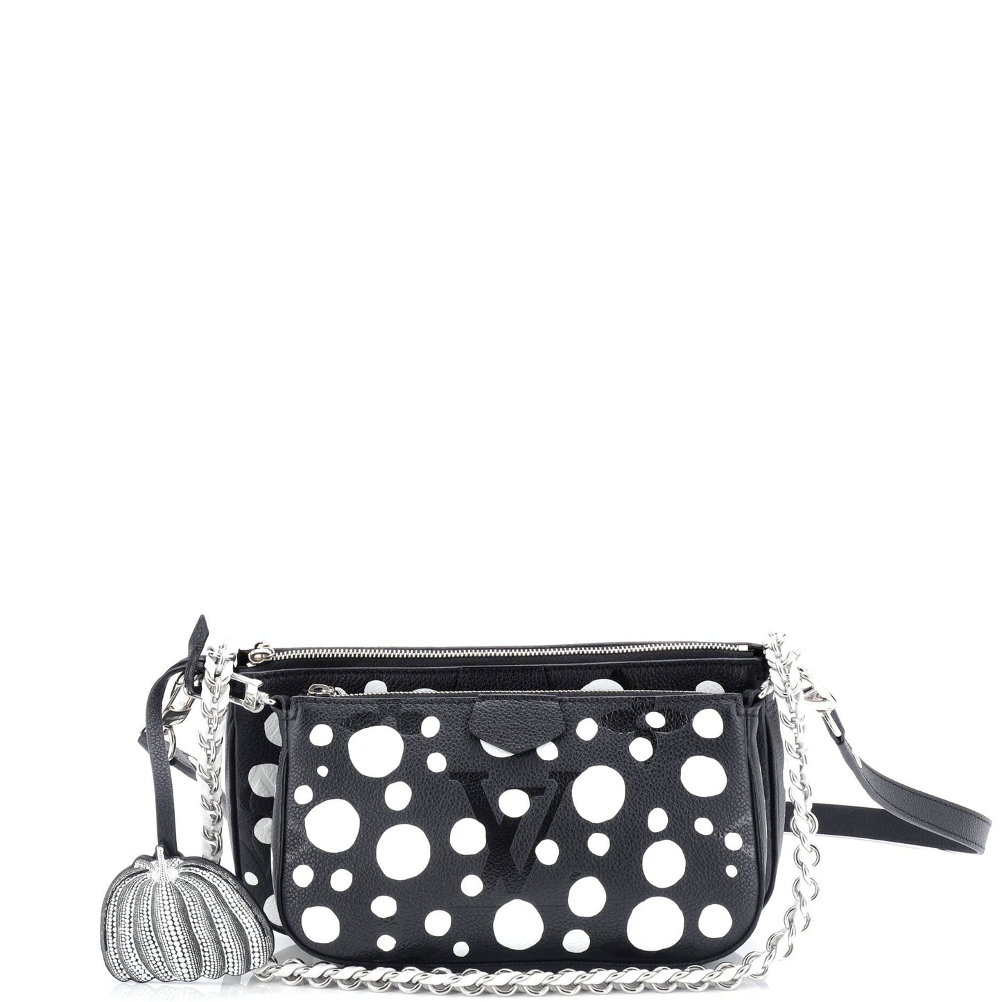 Louis Vuitton Multi Pochette Accessoires Yayoi Kusama Infinity Dots Monogram Shoulder Bag Giant 3040541