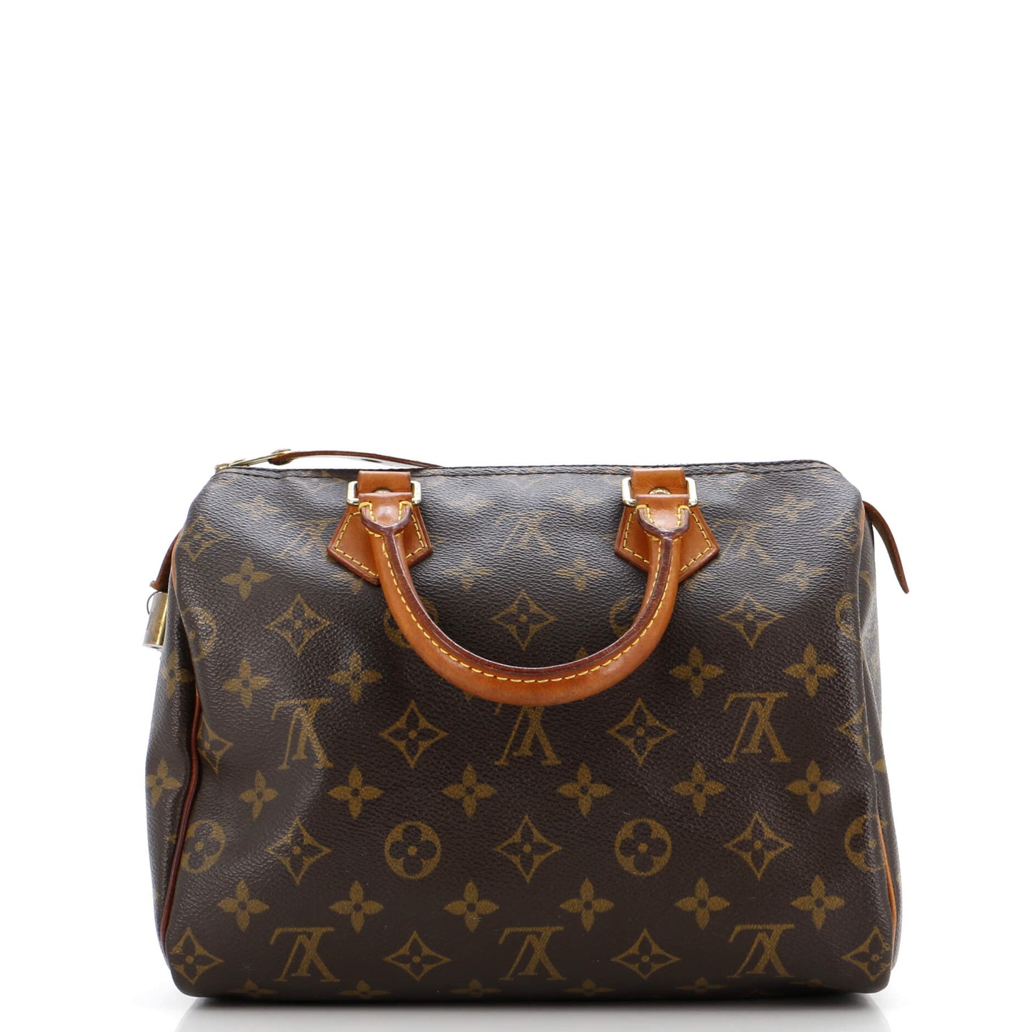 Louis Vuitton Speedy Handbag Canvas Monogram Travel Bag Canvas 253040904