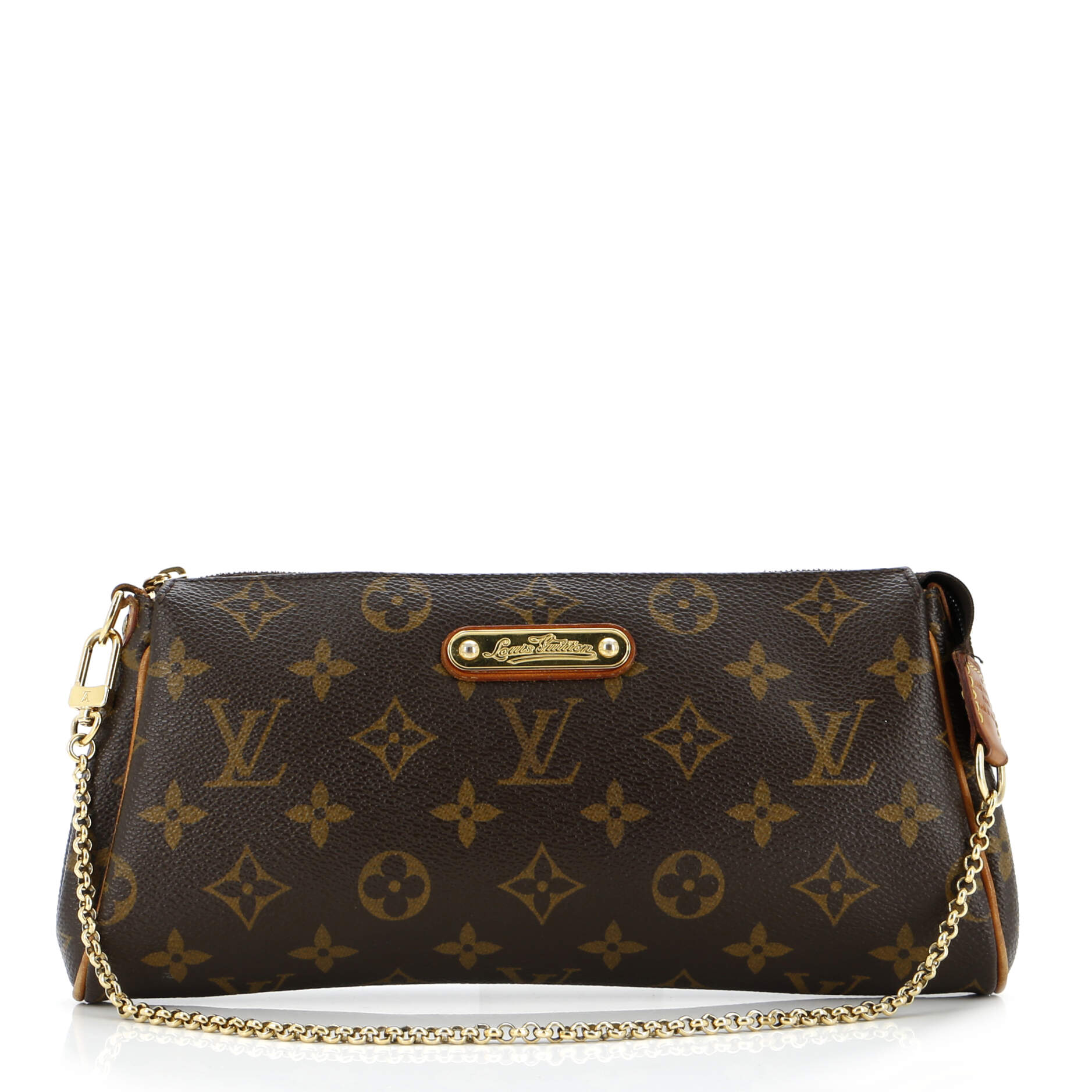 Louis Vuitton Eva Handbag Canvas Monogram Clutch Bag Canvas 3040911