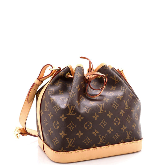 Louis Vuitton Noe Handbag Canvas Monogram Bucket Bag Canvas Large3041131