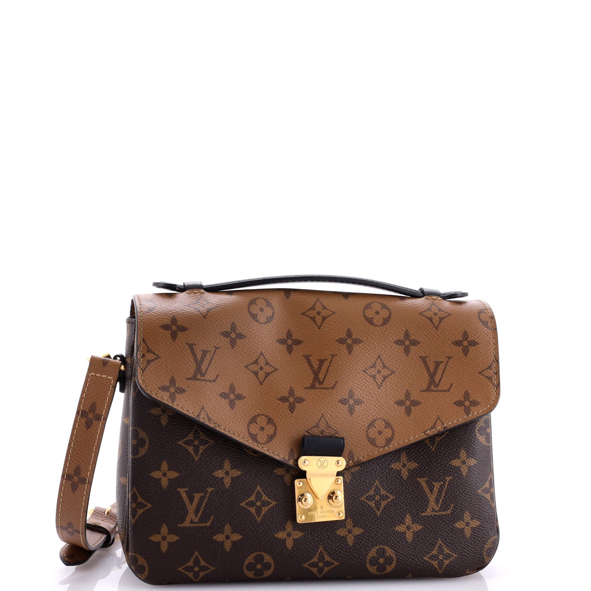 Louis Vuitton Pochette Metis Reverse Shoulder Bag Canvas Monogram Canvas 3042721