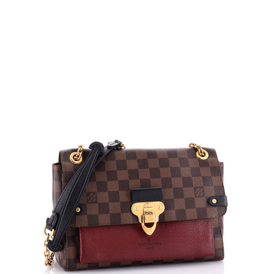 Louis Vuitton Vavin Handbag Damier With Pm Leather Shoulder Bag Leather Pm3042731