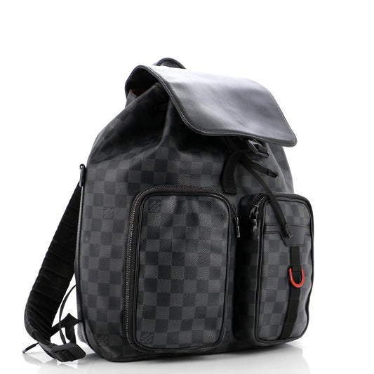 Louis Vuitton Utility Backpack Damier Graphite