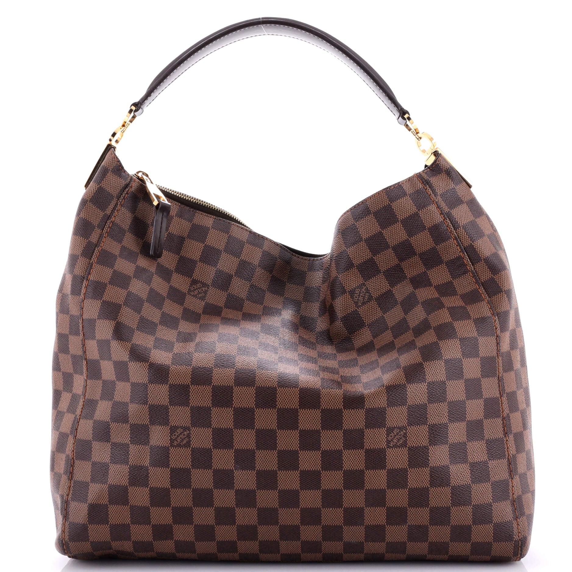 Louis Vuitton Portobello Handbag Damier Gm Travel Bag
