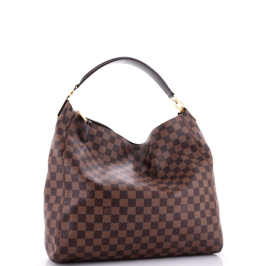 Louis Vuitton Portobello Handbag Damier Gm Travel Bag