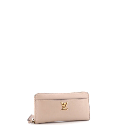 Louis Vuitton Zippy Lockme Wallet Handbag Leather Travel Bag Leather 3042901