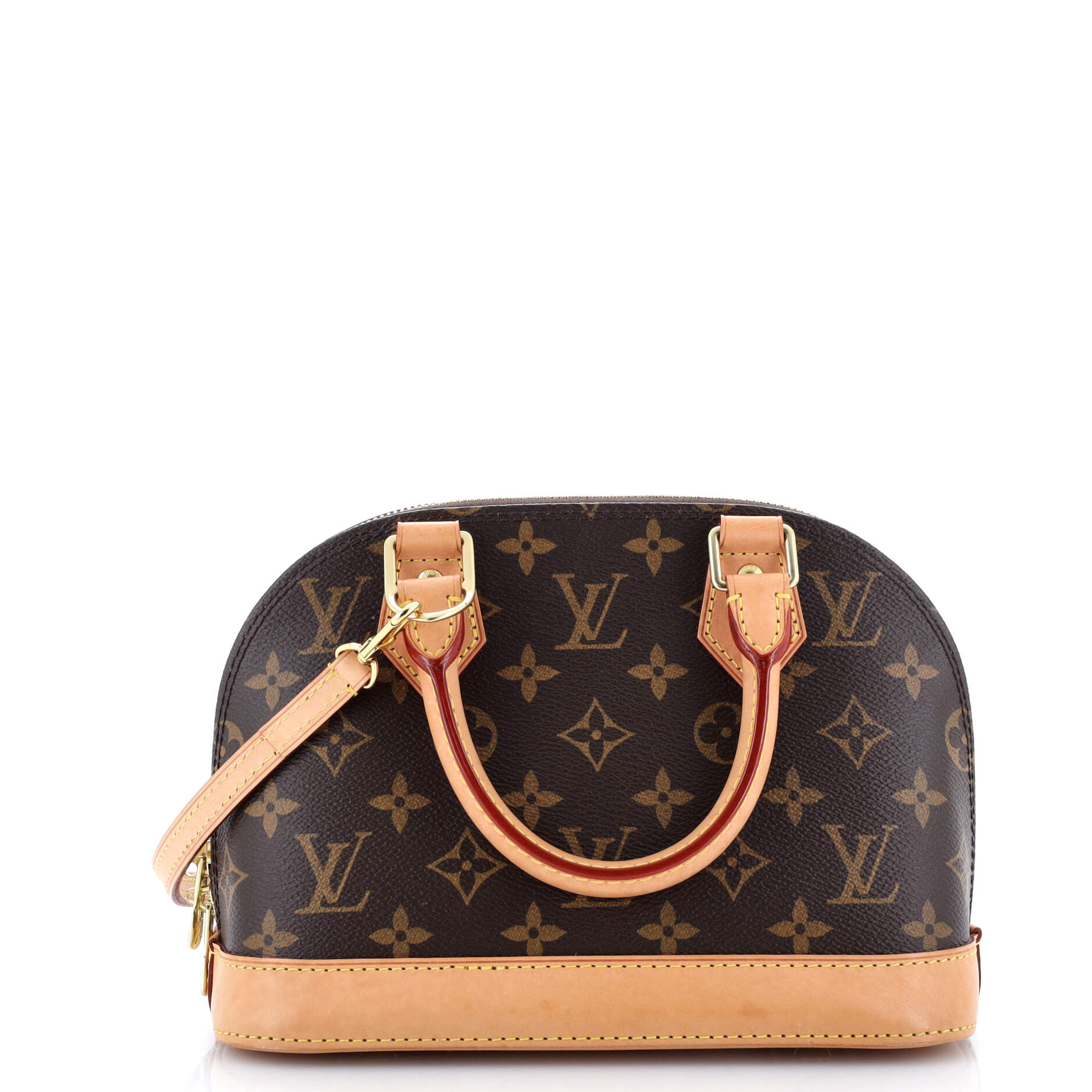 Louis Vuitton Alma Handbag Bb Canvas Monogram Travel Bag Canvas Bb3043271
