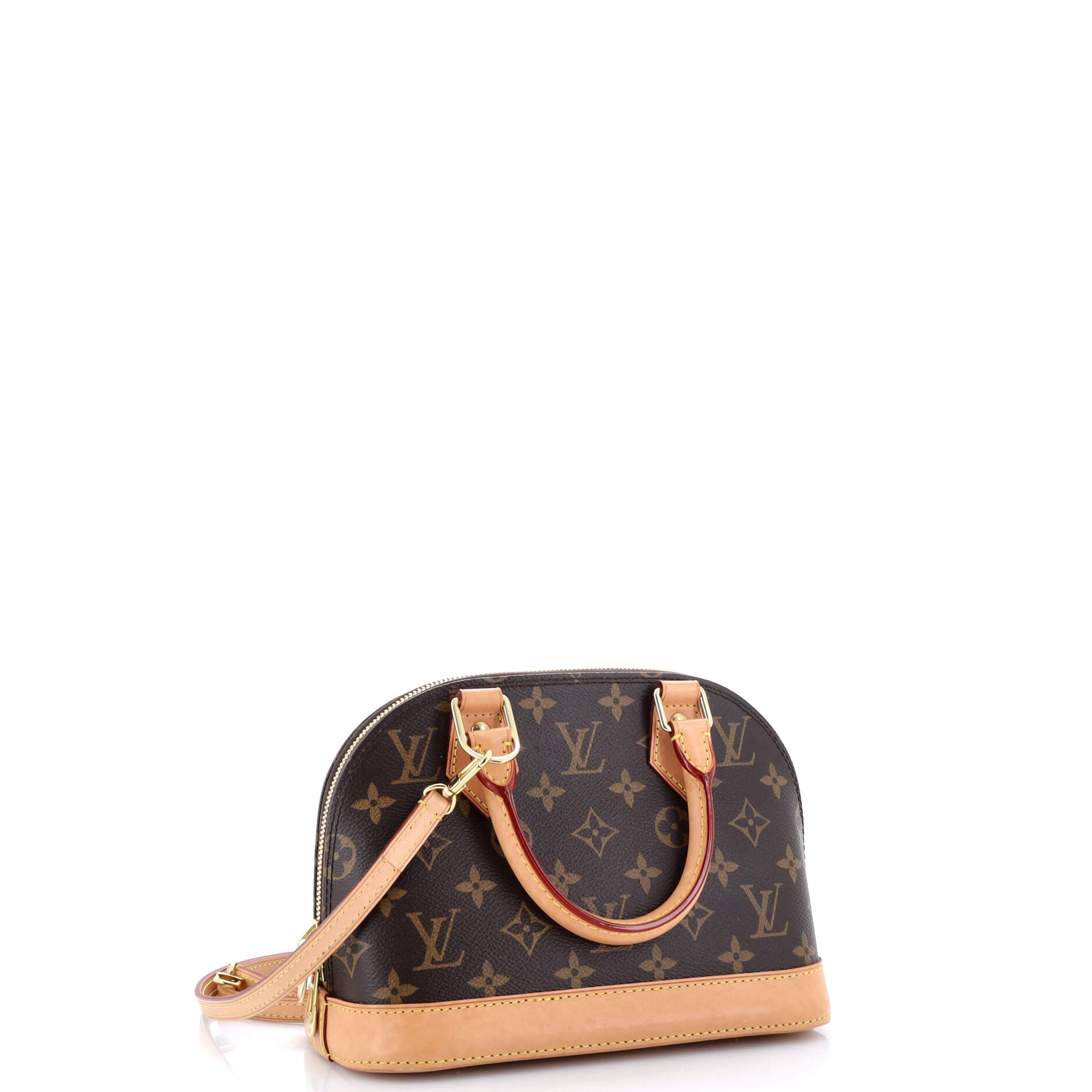 Louis Vuitton Alma Handbag Bb Canvas Monogram Travel Bag Canvas Bb3043271