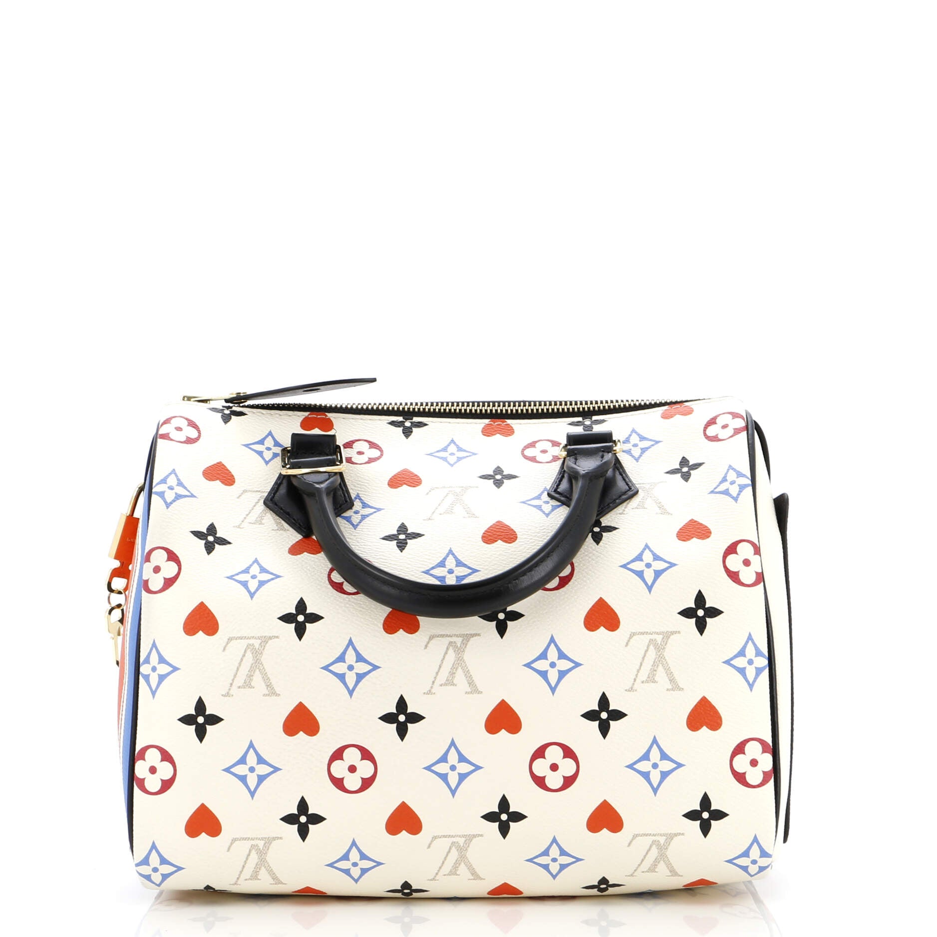 Louis Vuitton Speedy Bandouliere Bag Limited Edition Game On Monogram Shoulder Bag