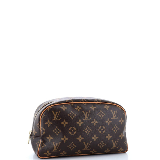 Louis Vuitton Toiletry Bag Canvas Monogram Travel Bag