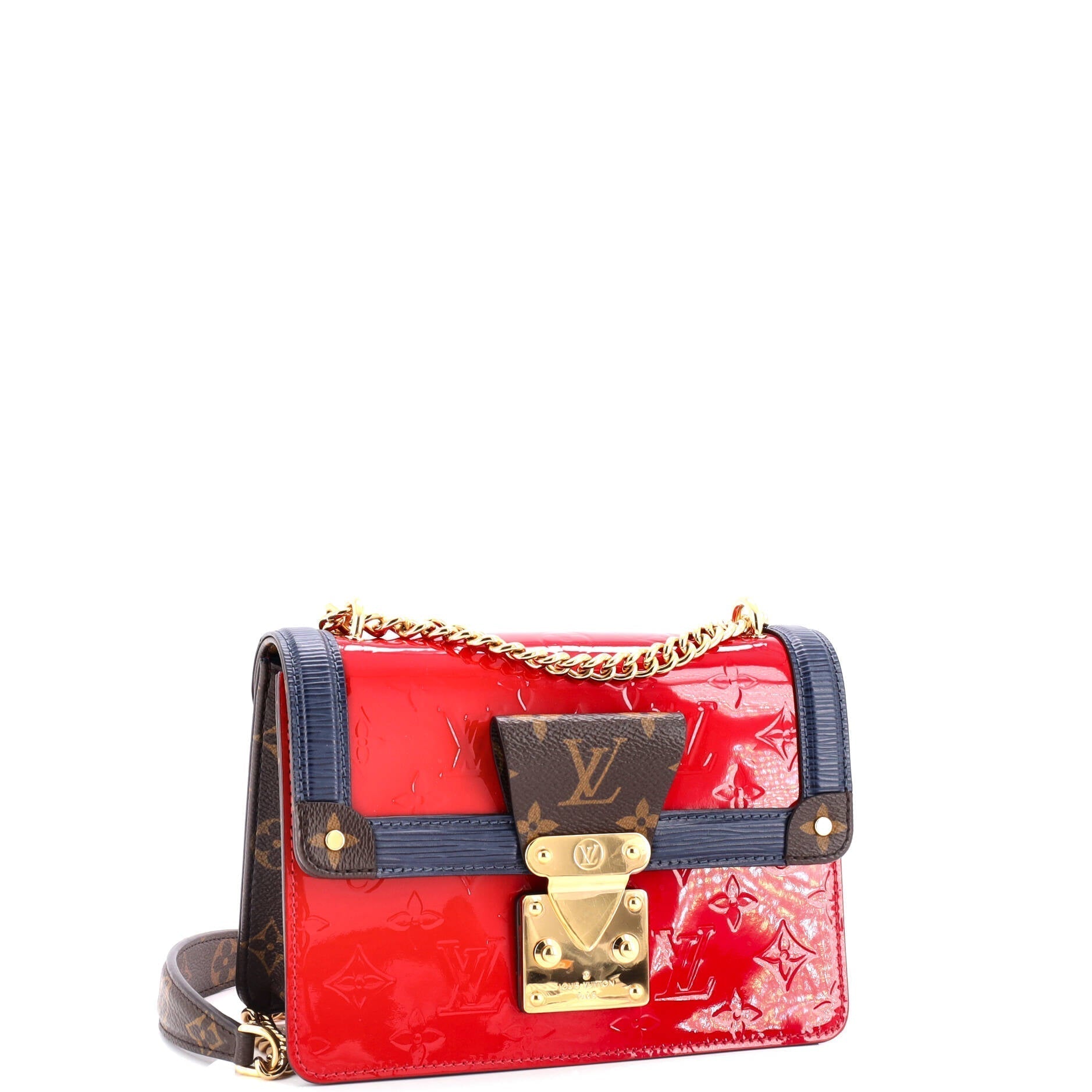 Louis Vuitton Wynwood Handbag Vernis With And Epi Leather Canvas Shoulder Bag Leather 3045041