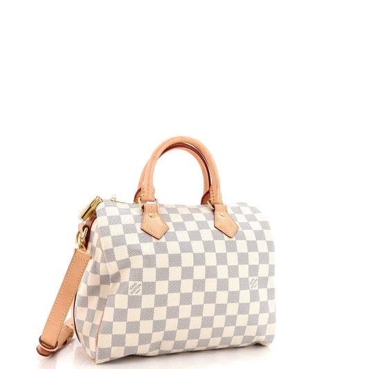 Louis Vuitton Speedy Bandouliere Bag Damier Travel Bag Damier 253045731