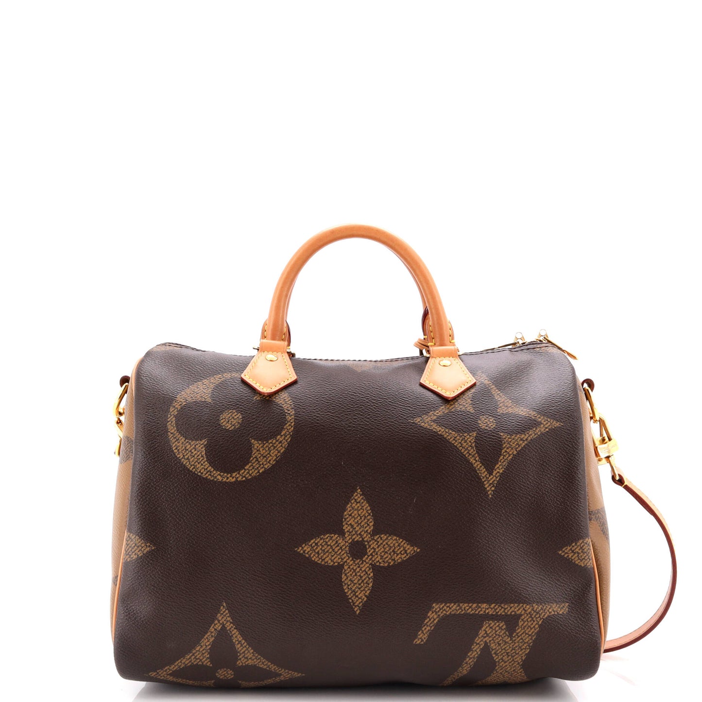 Louis Vuitton Speedy Bandouliere Bag Reverse Giant Monogram Travel Bag Giant 303046011