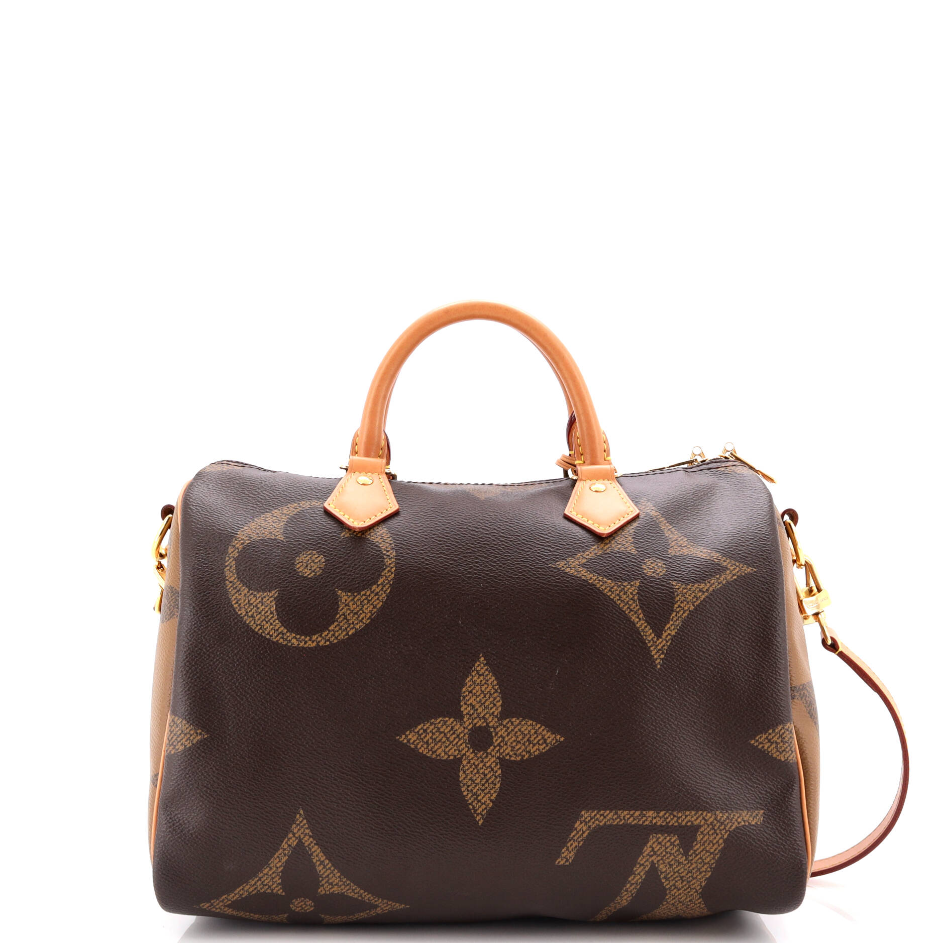 Louis Vuitton Speedy Bandouliere Bag Reverse Giant Monogram Travel Bag Giant 303046011