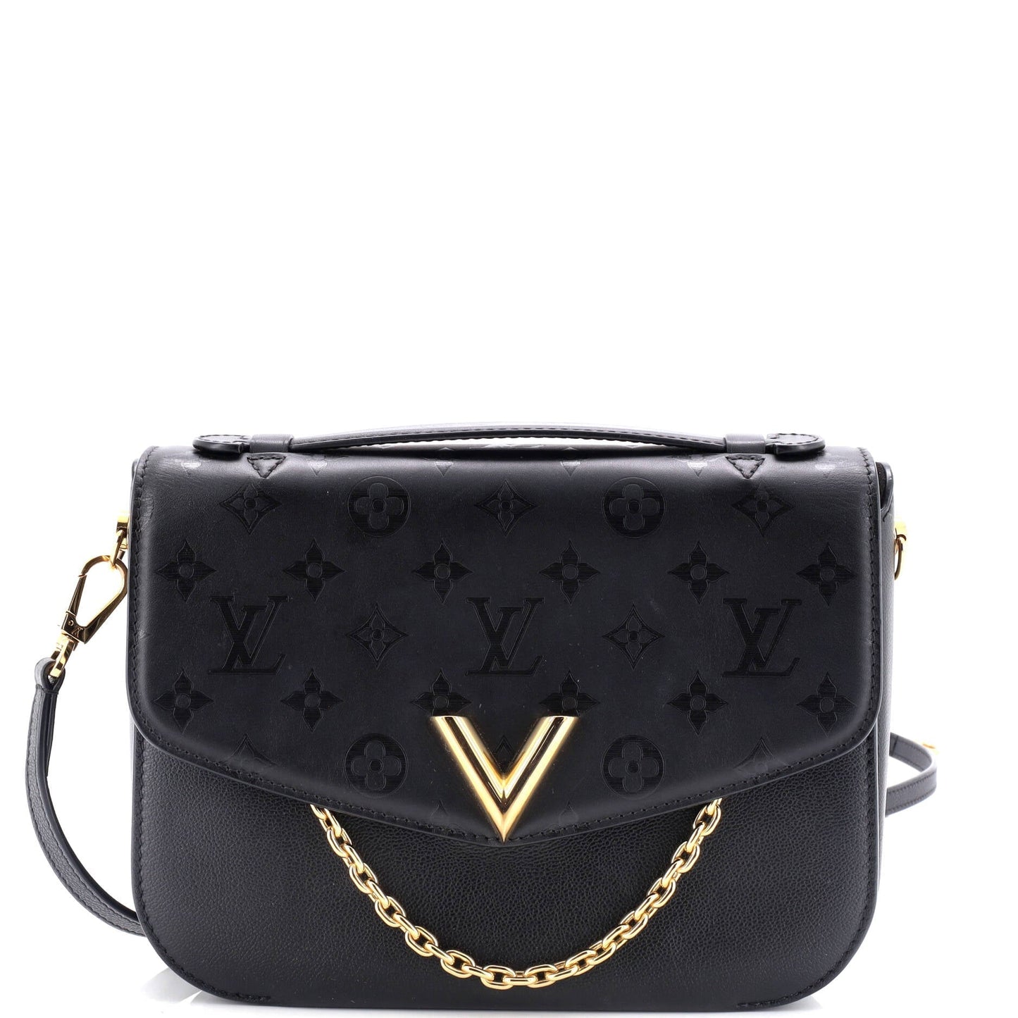 Louis Vuitton Very Messenger Leather Monogram Shoulder Bag Leather 3046101