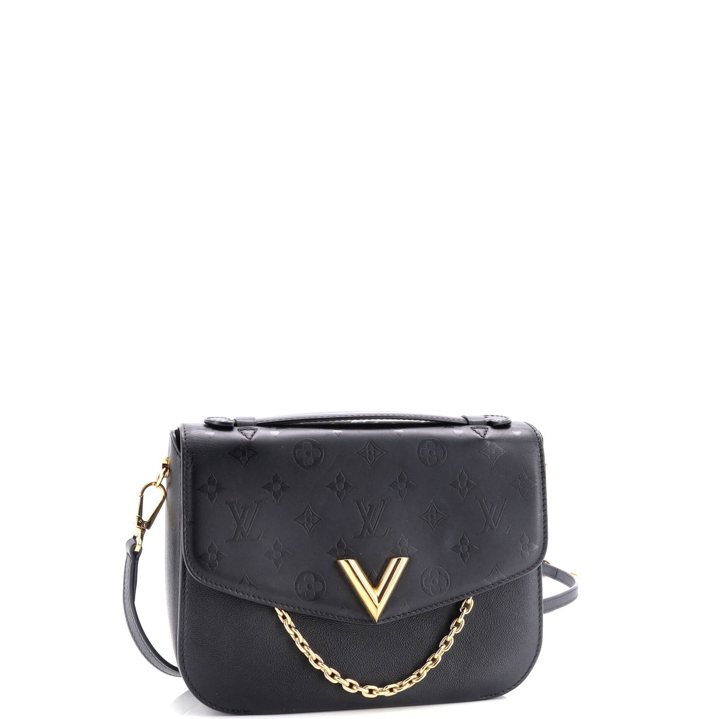 Louis Vuitton Very Messenger Leather Monogram Shoulder Bag Leather 3046101