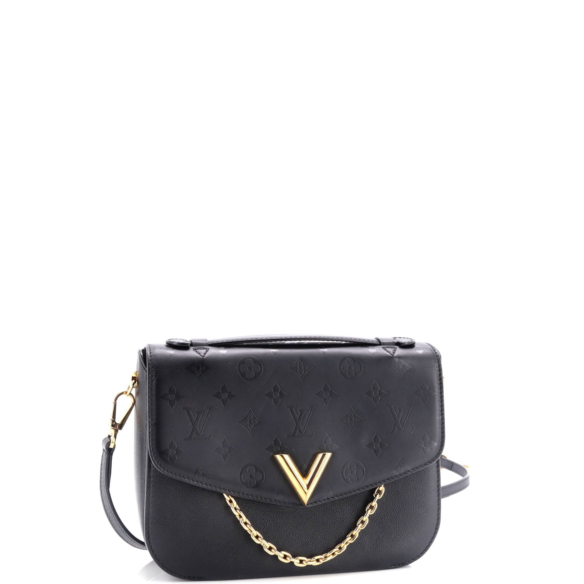 Louis Vuitton Very Messenger Leather Monogram Shoulder Bag Leather 3046101