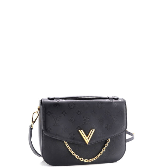 Louis Vuitton Very Messenger Leather Monogram Shoulder Bag Leather 3046101