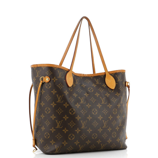 Louis Vuitton Neverfull Nm Tote Mm Canvas Monogram Tote Bag Canvas Mm3046361