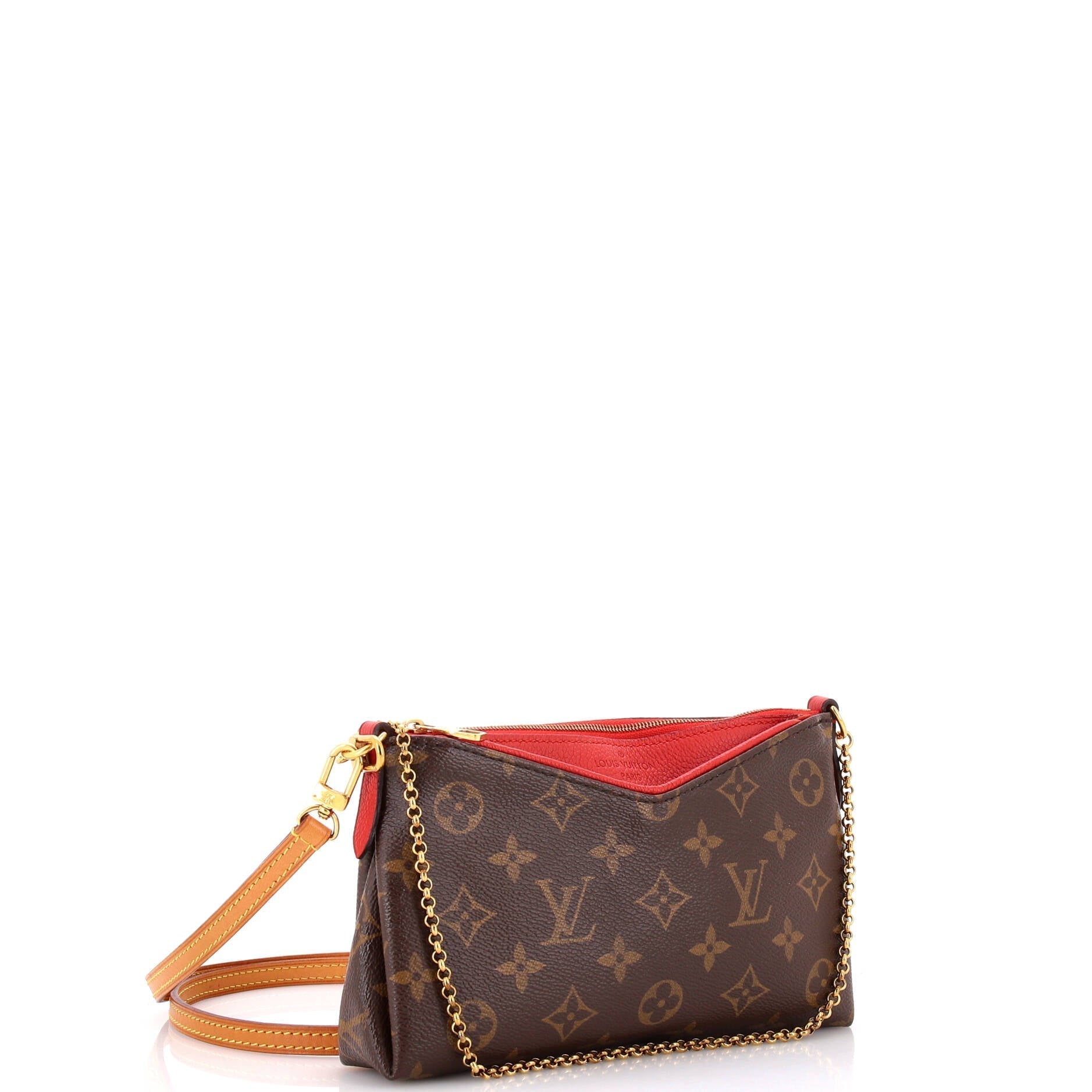 Louis Vuitton Pallas Clutch Canvas Monogram Clutch Bag Canvas 3046441