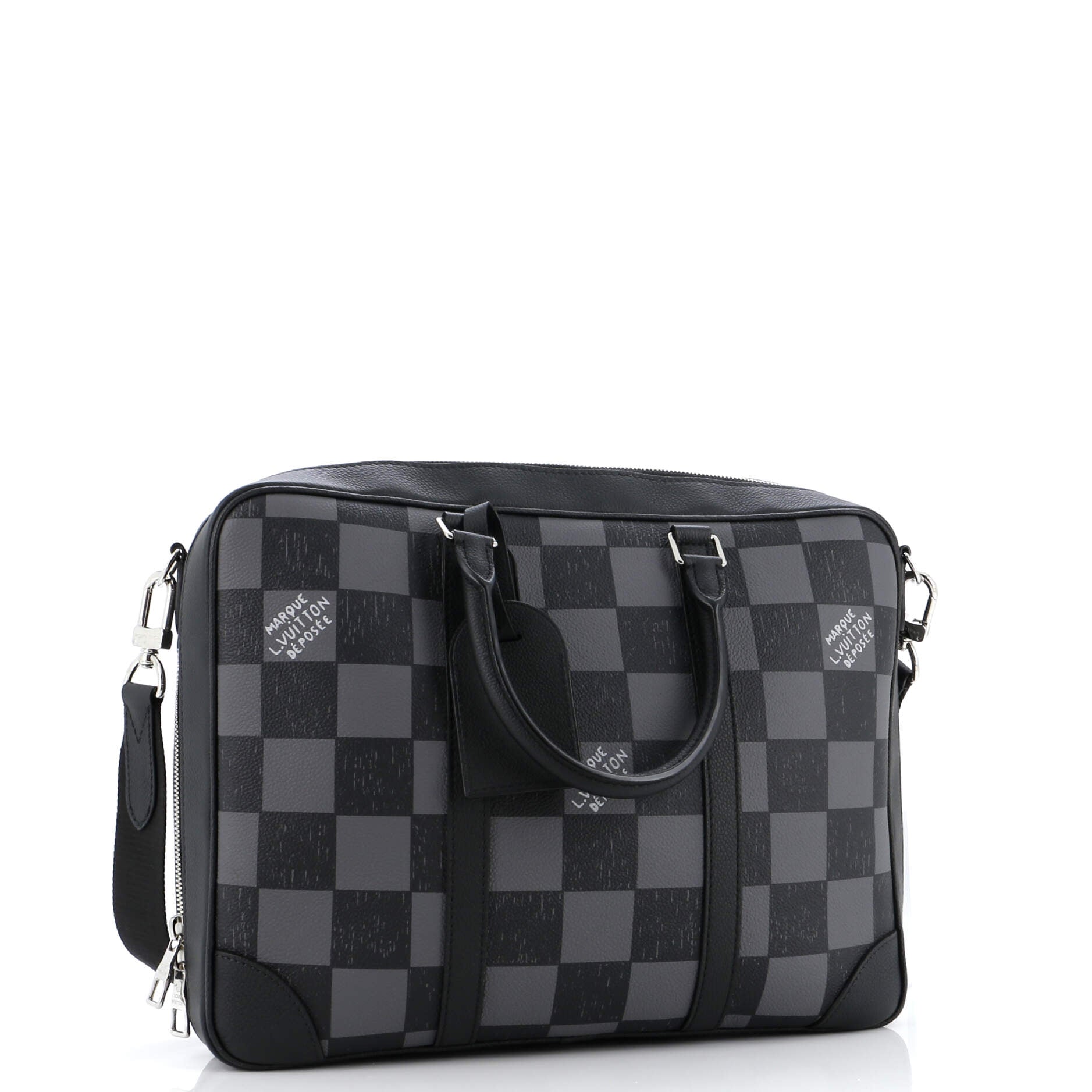 Louis Vuitton Sirius Briefcase Limited Edition Marque Deposee Damier Travel Bag