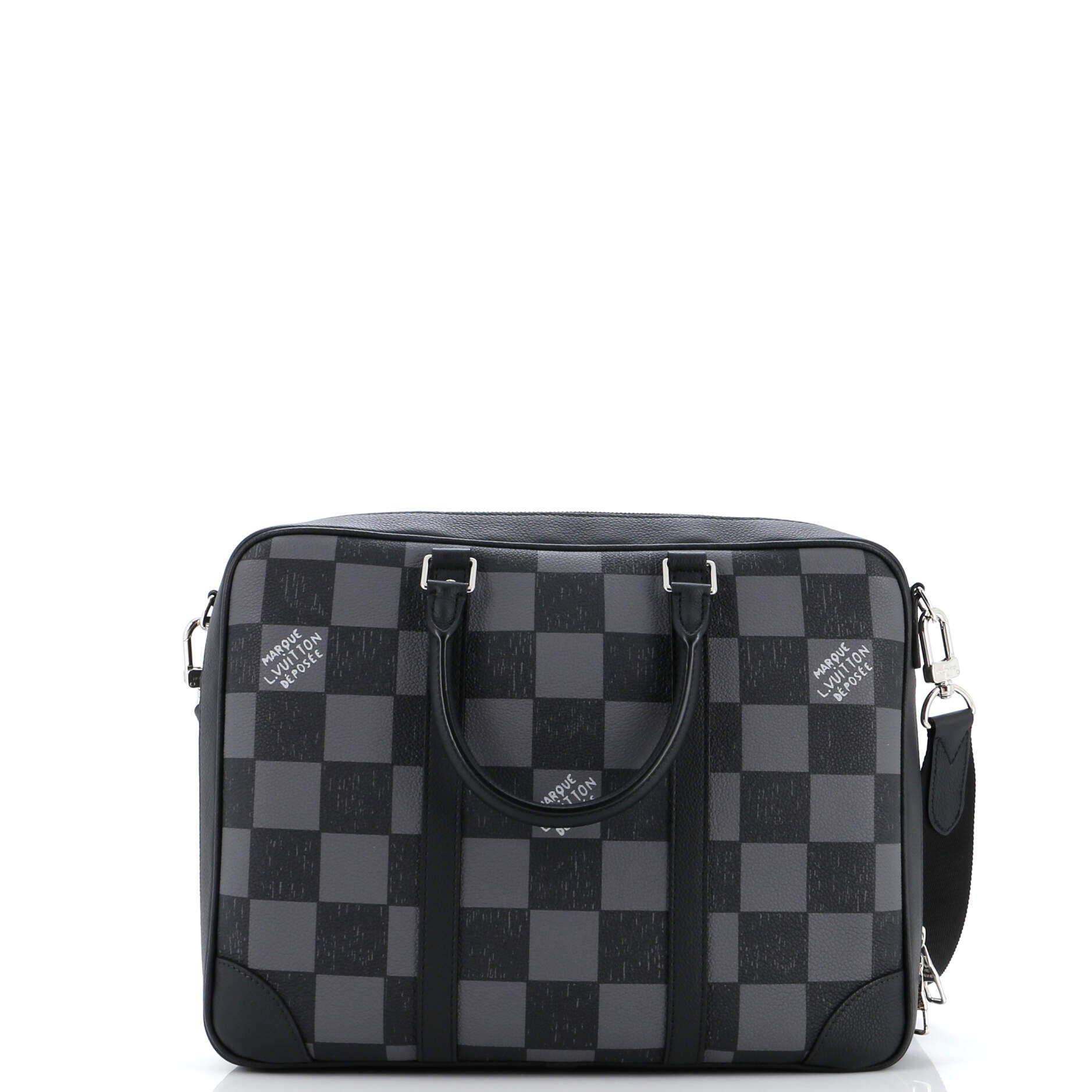 Louis Vuitton Sirius Briefcase Limited Edition Marque Deposee Damier Travel Bag
