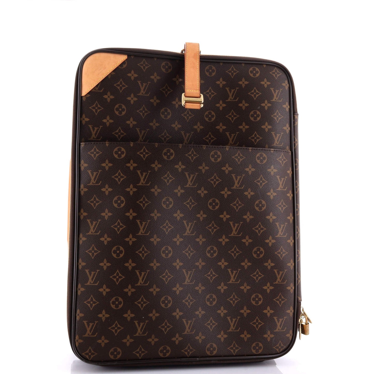 Louis Vuitton Pegase Luggage Handbag Canvas Monogram Travel Bag