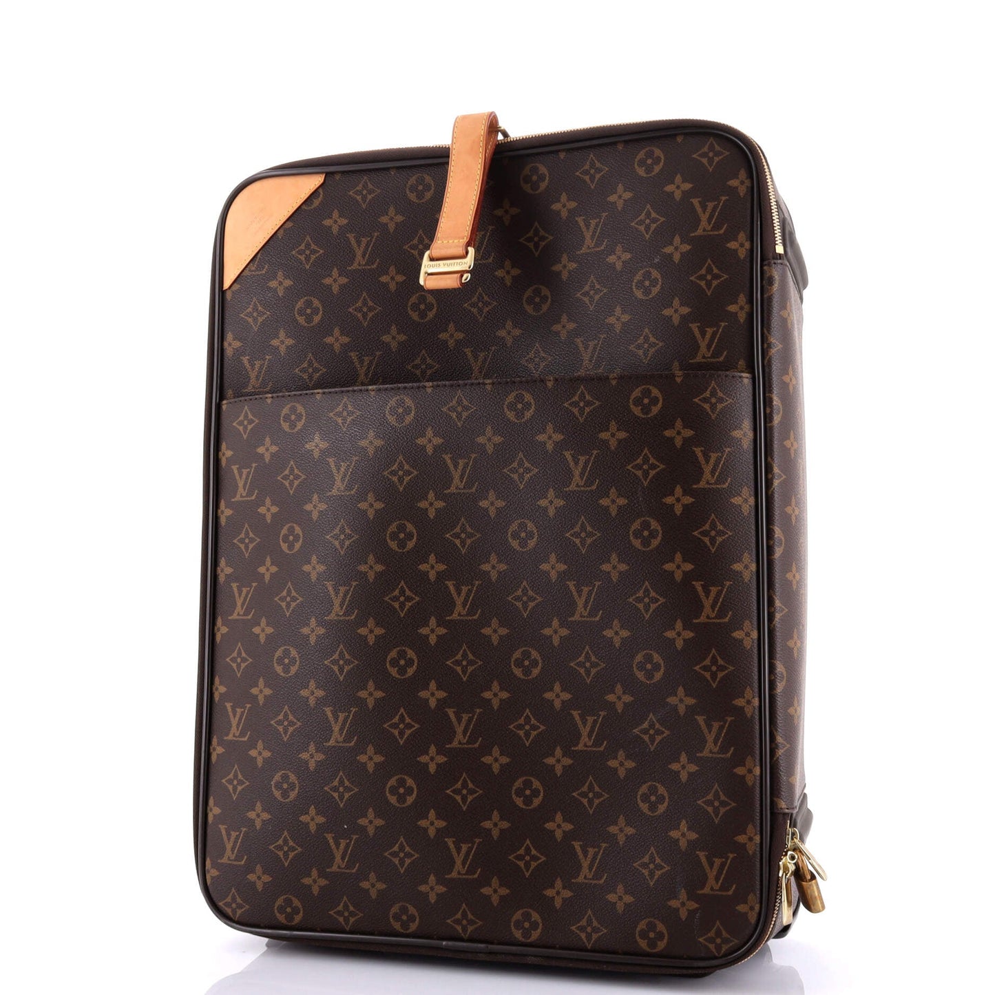 Louis Vuitton Pegase Luggage Handbag Canvas Monogram Travel Bag