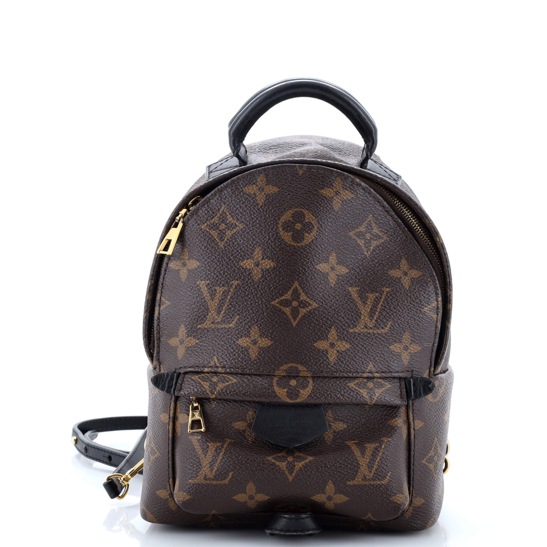 Louis Vuitton Palm Springs Backpack Canvas Monogram Jewelry Canvas Mini3046831
