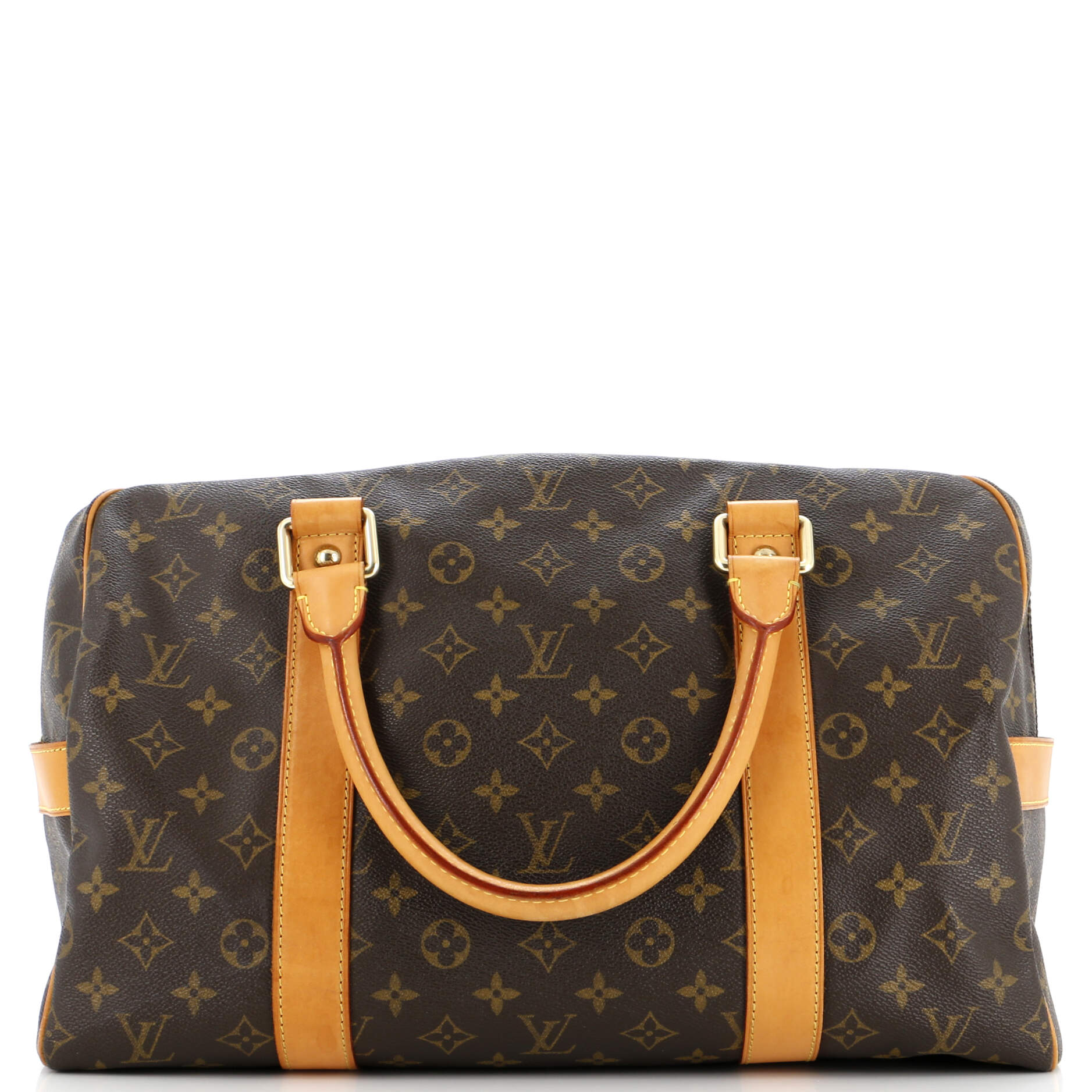 Louis Vuitton Carryall Handbag Canvas Monogram Travel Bag