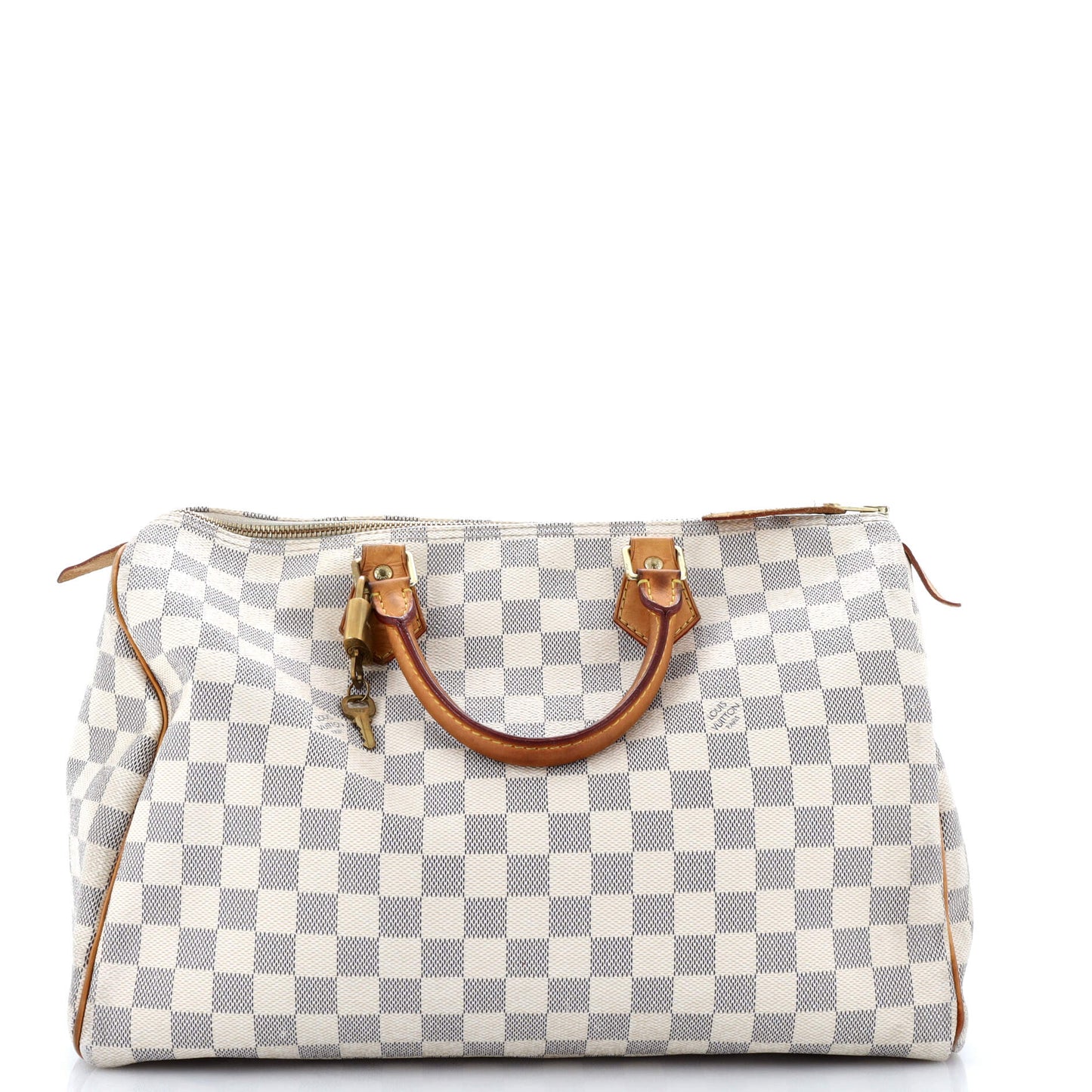 Louis Vuitton Speedy Handbag Canvas Monogram Travel Bag Canvas 353047482