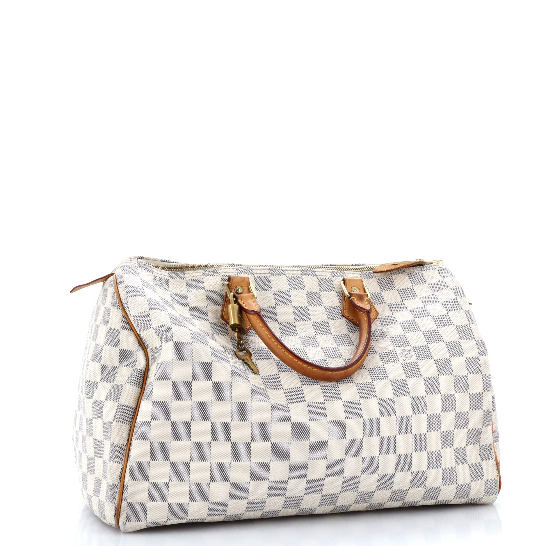Louis Vuitton Speedy Handbag Canvas Monogram Travel Bag Canvas 353047482