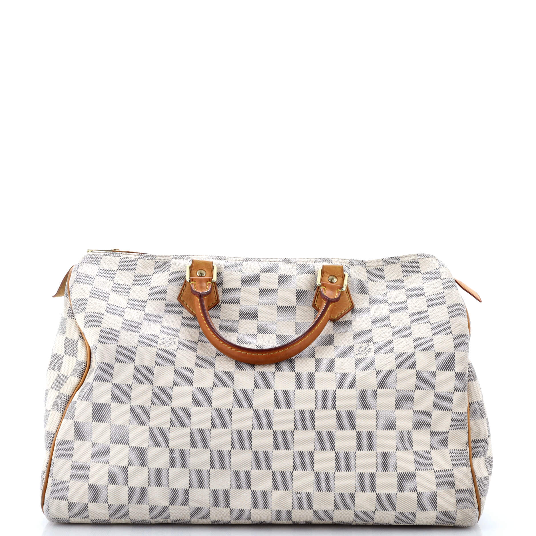 Louis Vuitton Speedy Handbag Canvas Monogram Travel Bag Canvas 353047482