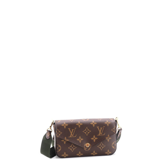 Louis Vuitton Felicie Strap Go Handbag Canvas Monogram Shoulder Bag Canvas 30476218