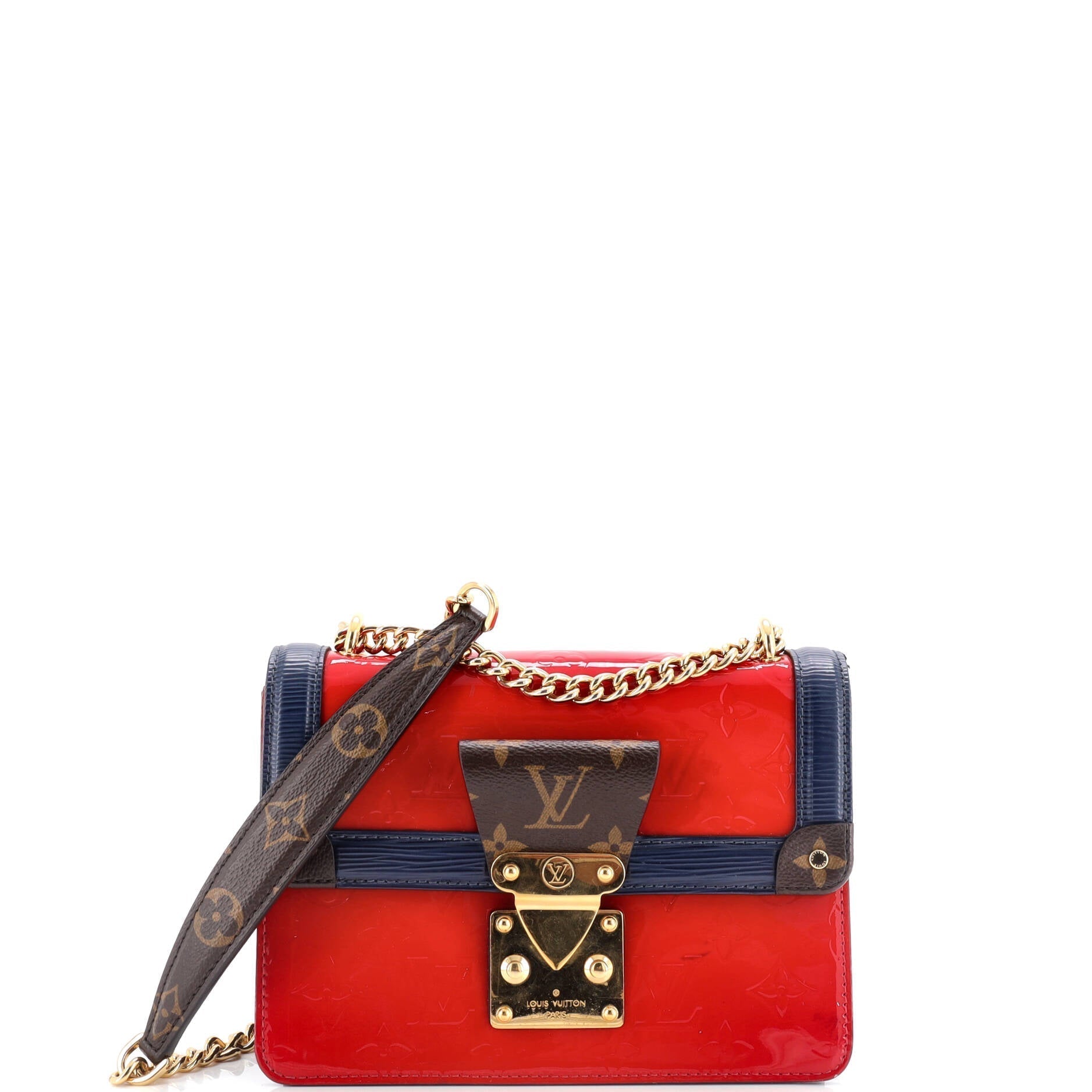 Louis Vuitton Wynwood Handbag Vernis With And Epi Leather Canvas Shoulder Bag Leather 30476222