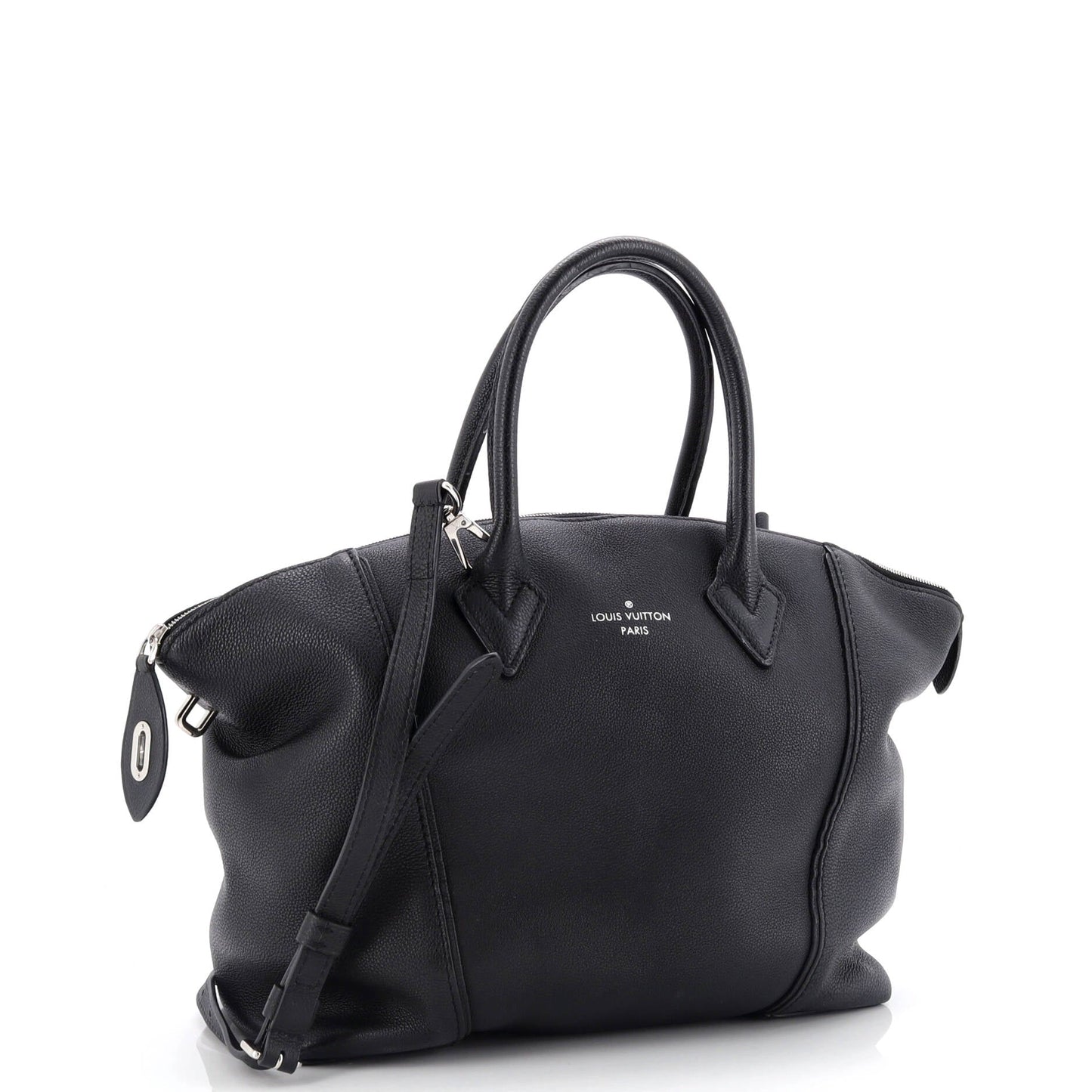 Louis Vuitton Soft Lockit Handbag Pm Leather Tote Bag Leather Pm3047622