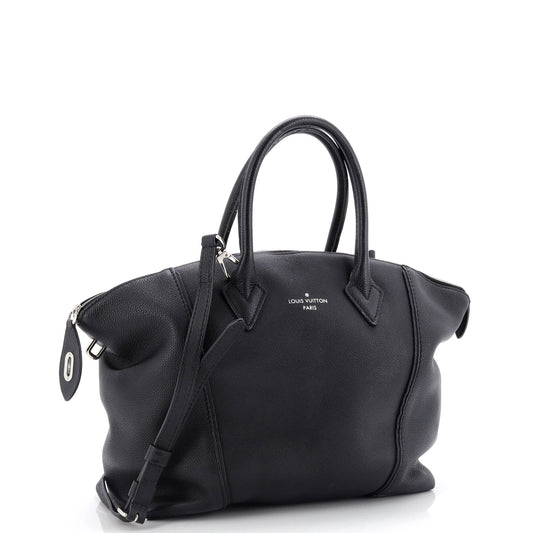 Louis Vuitton Soft Lockit Handbag Pm Leather Tote Bag Leather Pm3047622