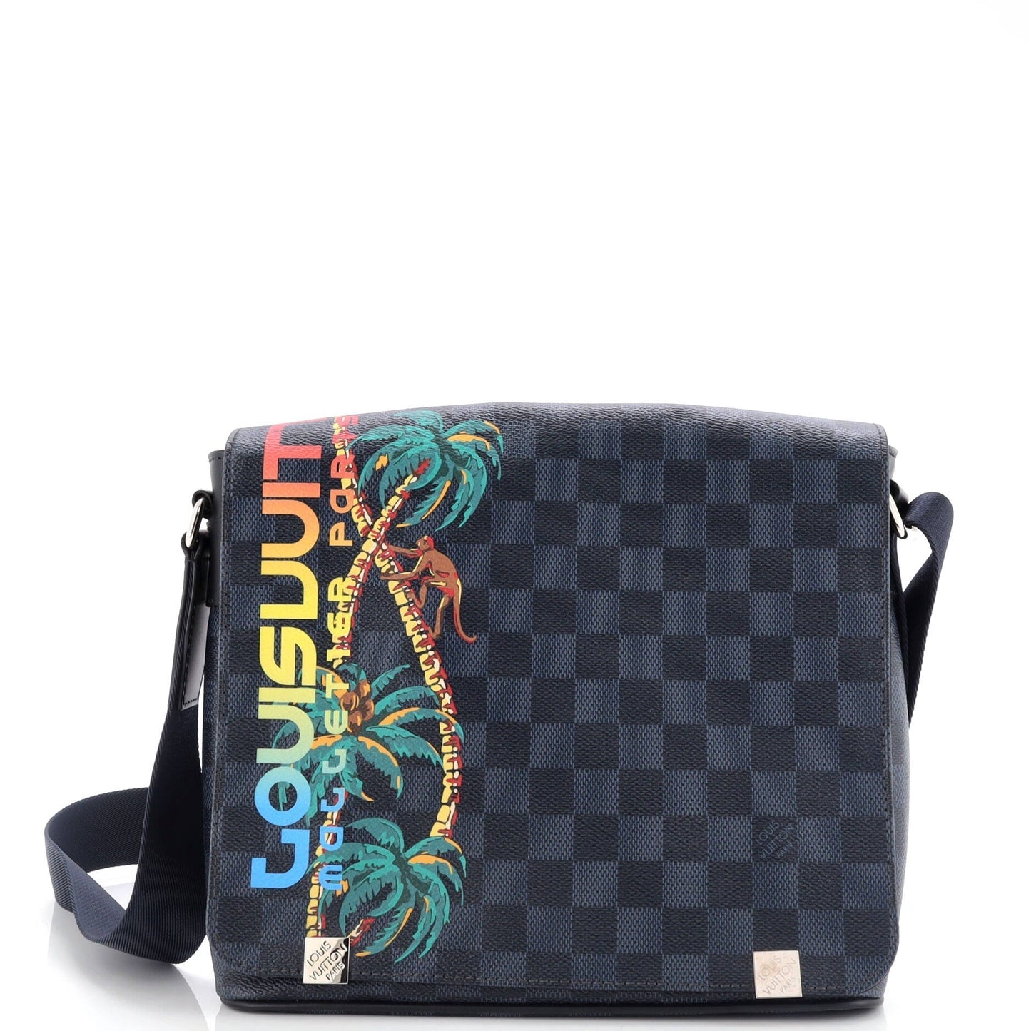 Louis Vuitton District Nm Messenger Bag Limited Edition Damier Travel Bag