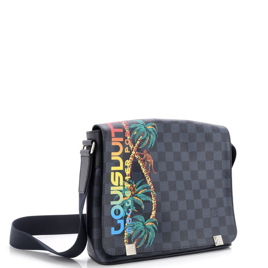 Louis Vuitton District Nm Messenger Bag Limited Edition Damier Travel Bag