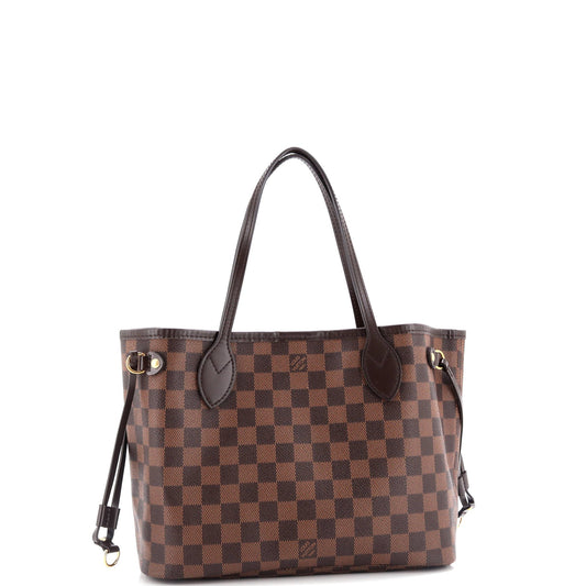 Louis Vuitton Neverfull Nm Tote Damier Pm Tote Bag