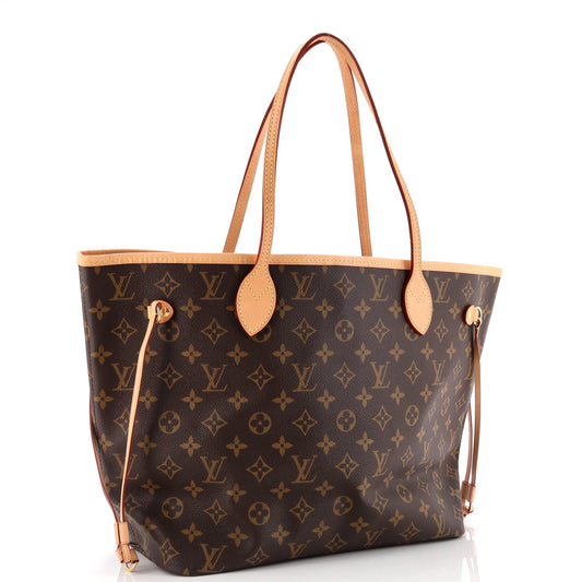 Louis Vuitton Neverfull Nm Tote Mm Canvas Monogram Tote Bag Canvas Mm30478125