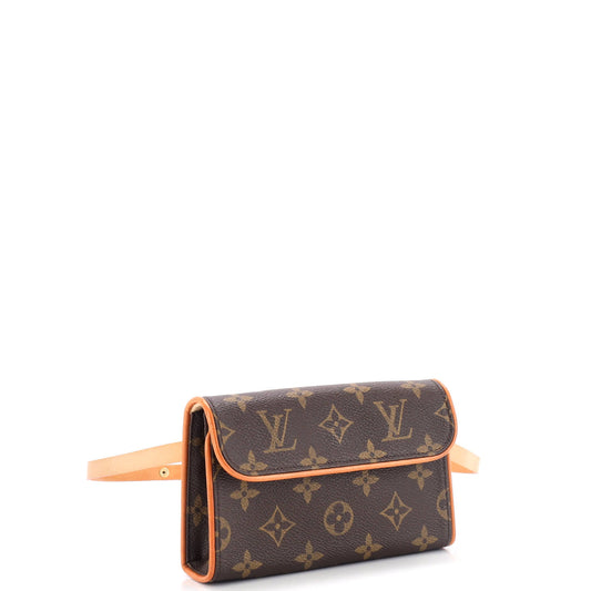 Louis Vuitton Florentine Waist Bag Canvas Monogram Travel Bag Canvas 30478136