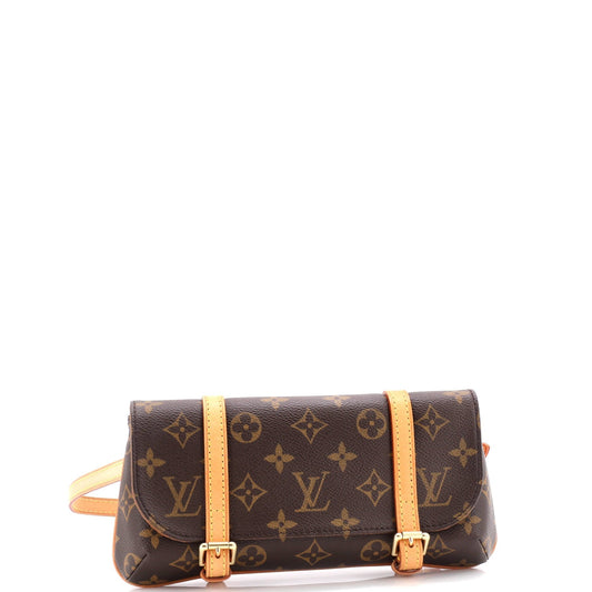 Louis Vuitton Marelle Waist Bag Canvas Monogram Travel Bag