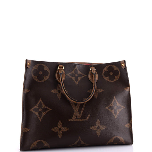 Louis Vuitton Onthego Tote Reverse Giant Gm Monogram Tote Bag Giant Gm3047891