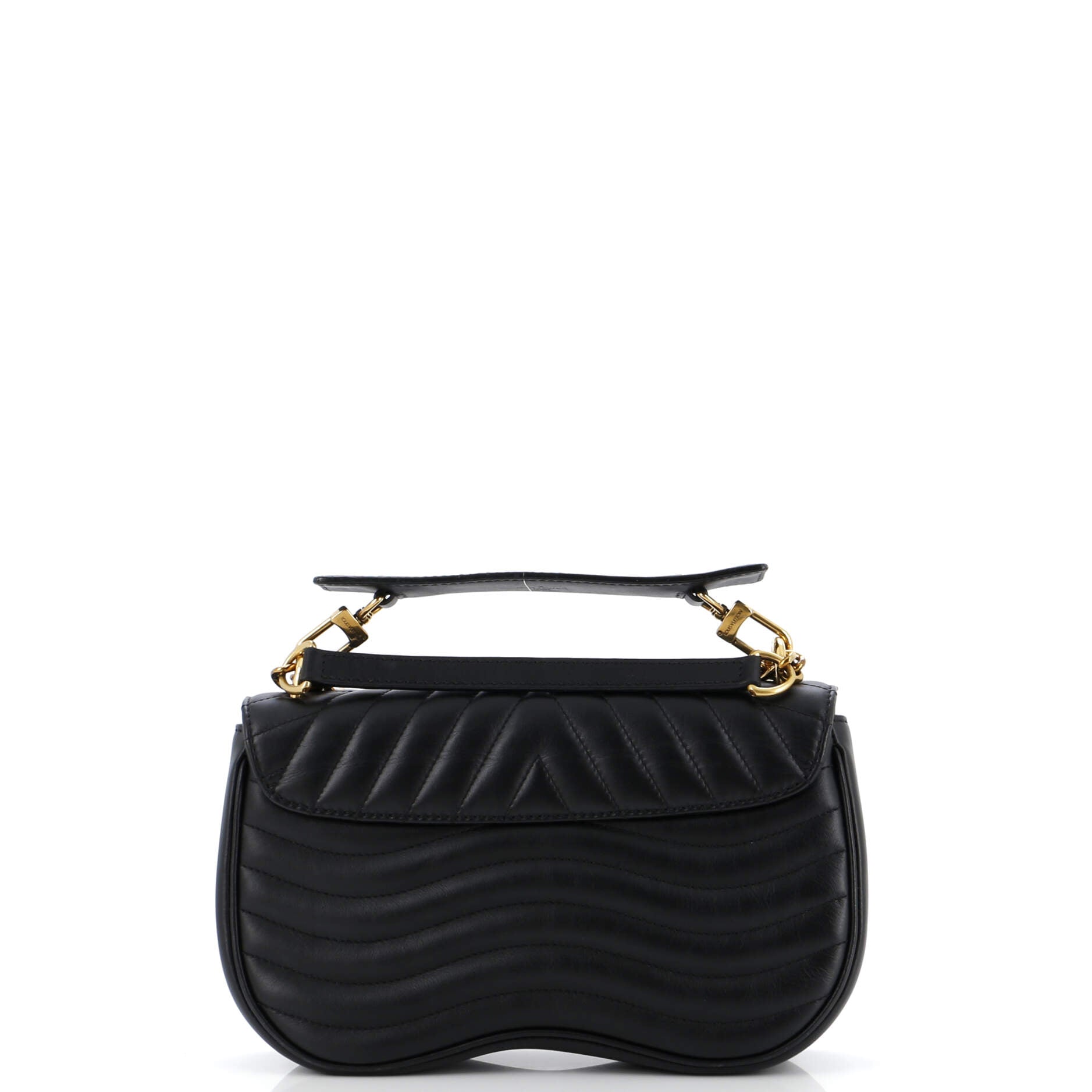 Louis Vuitton New Wave Bag Limited Edition Love Lock Leather Quilted Shoulder Bag