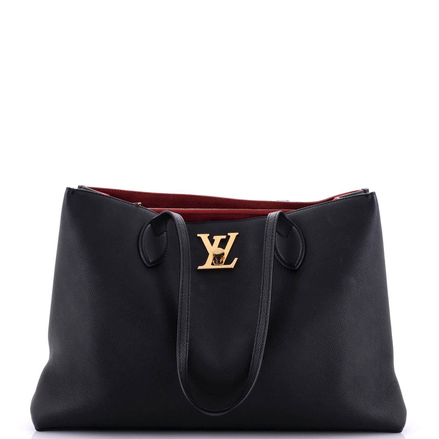 Louis Vuitton Lockme Shopper Tote Leather Tote Bag