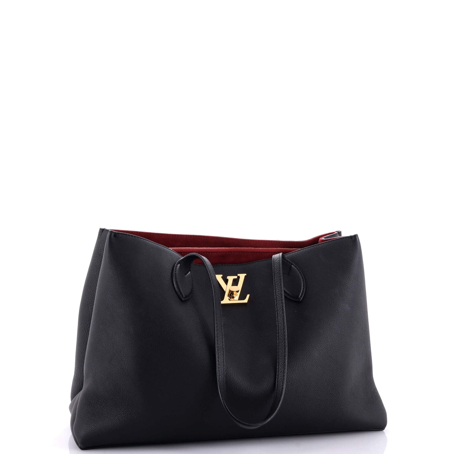 Louis Vuitton Lockme Shopper Tote Leather Tote Bag