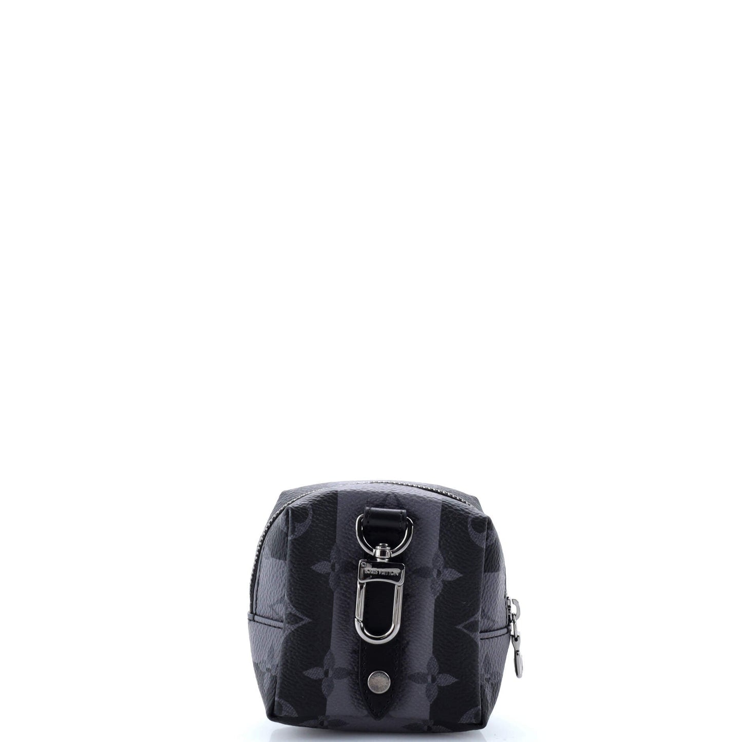 Louis Vuitton Nigo Squared Pouch Bag Charm Printed Eclipse Canvas Monogram Travel Bag
