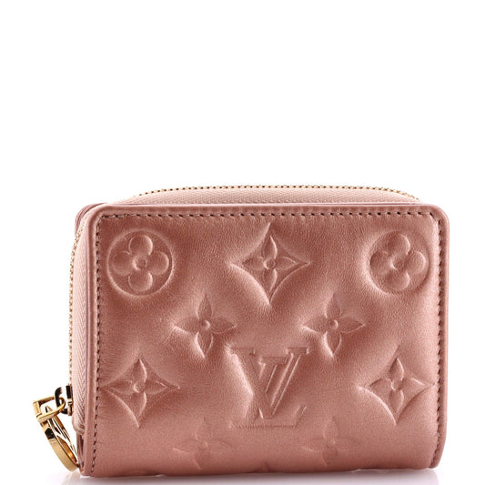 Louis Vuitton Coussin Lou Wallet Embossed Lambskin Handbag Monogram Travel Bag Lambskin 304820190
