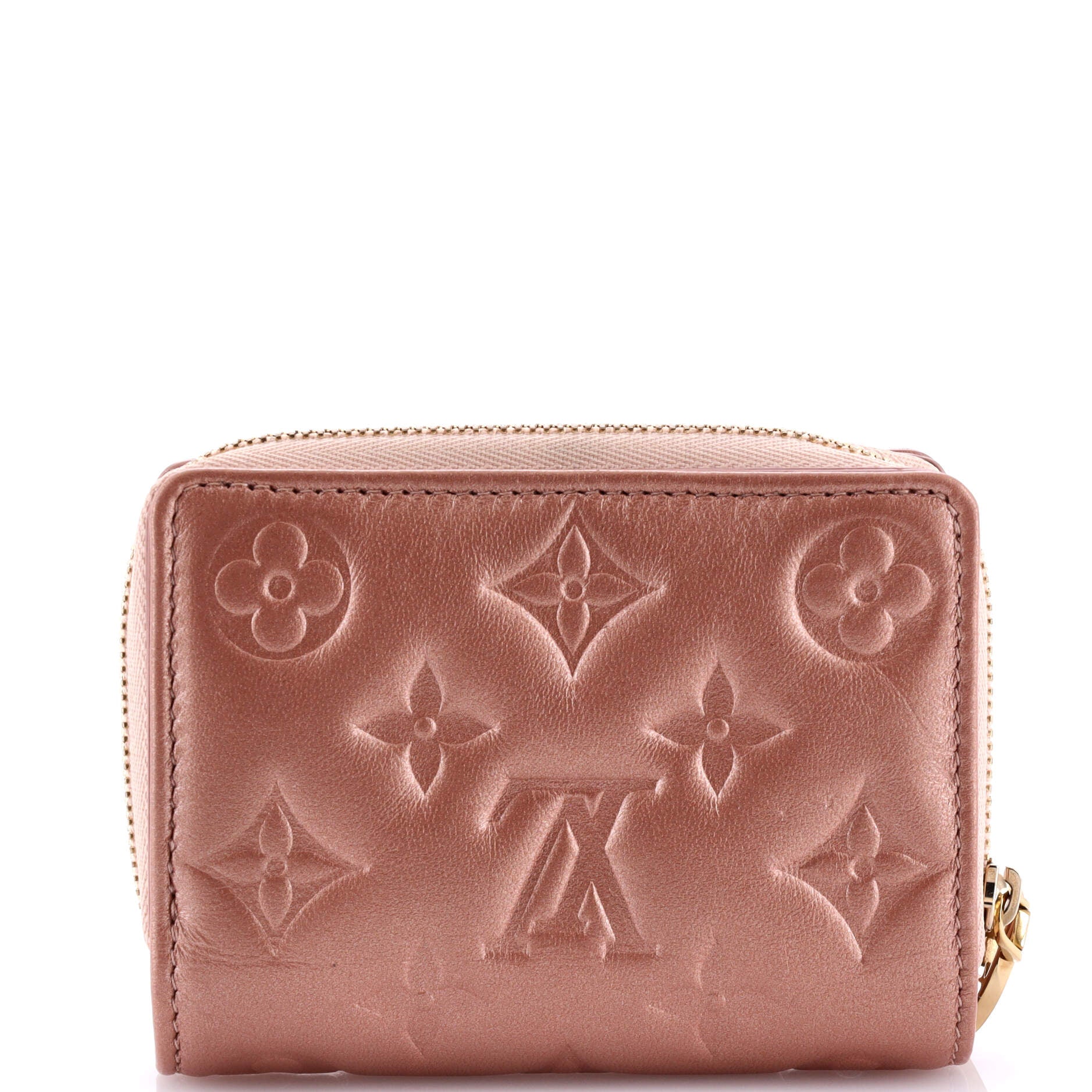 Louis Vuitton Coussin Lou Wallet Embossed Lambskin Handbag Monogram Travel Bag Lambskin 304820190